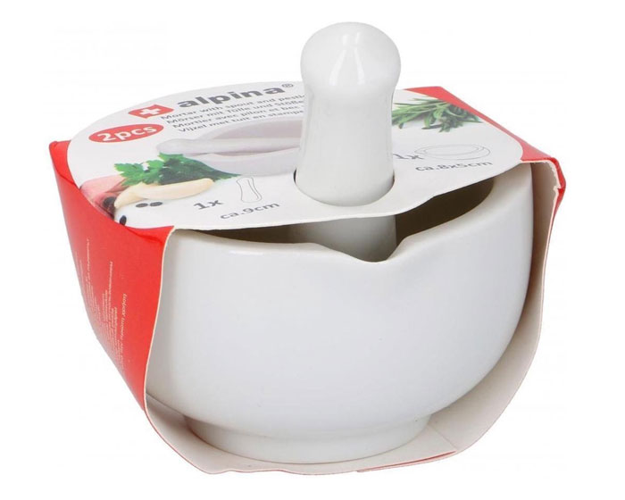 Alpina Vijzel met tuit en stamper (9cm) afbeelding