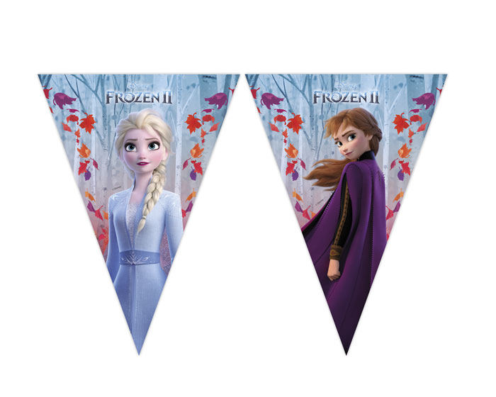 Vlaggenlijn Frozen 2 (2,3m) afbeelding