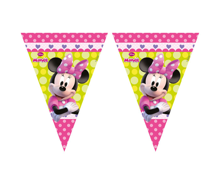Vlaggenlijn Minnie Mouse (2,3m) afbeelding