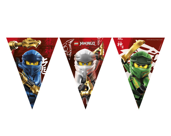 Vlaggenlijn LEGO Ninjago (2,3m) afbeelding