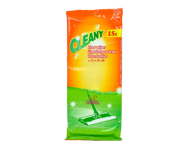 Vloerdoekjes Cleany (15st) afbeelding