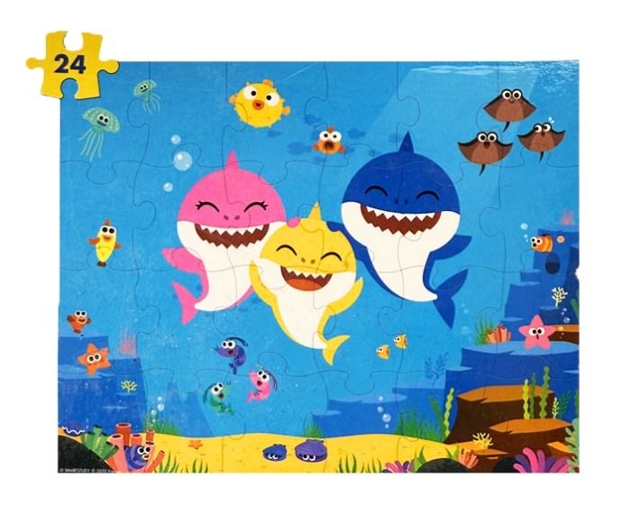 Vloerpuzzel Baby Shark (24dlg) afbeelding