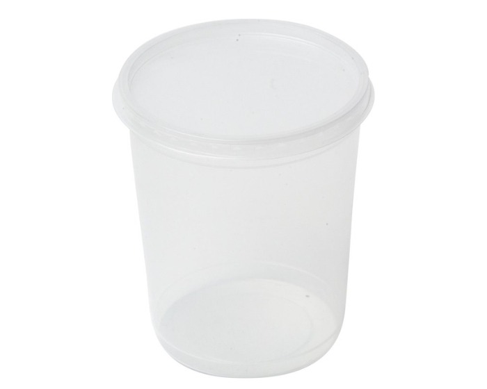 Voorraadbak Rond R/G 1000ml - 5 stuks afbeelding