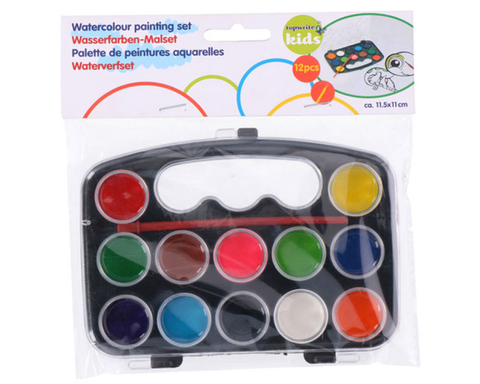 Waterverfset afbeelding