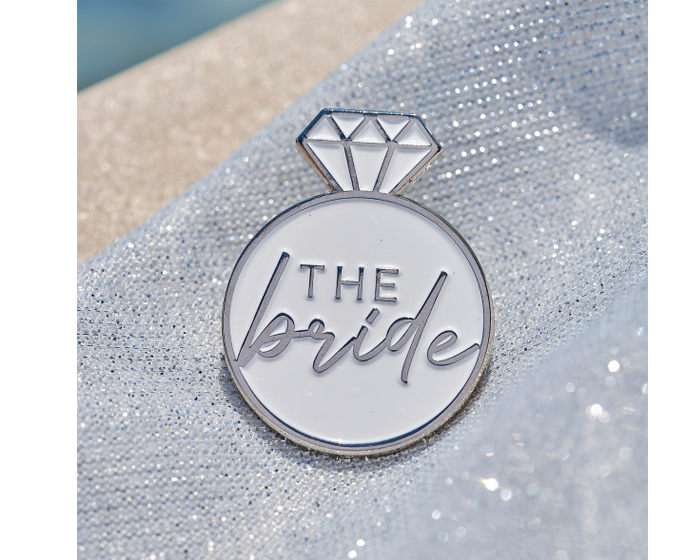 Badge The Bride Ginger Ray afbeelding