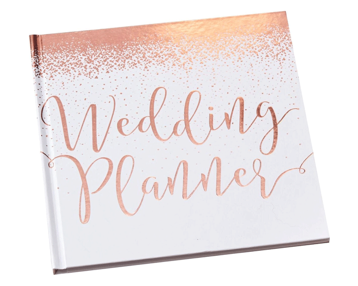 * Wedding Planner Roségoud Ginger Ray afbeelding