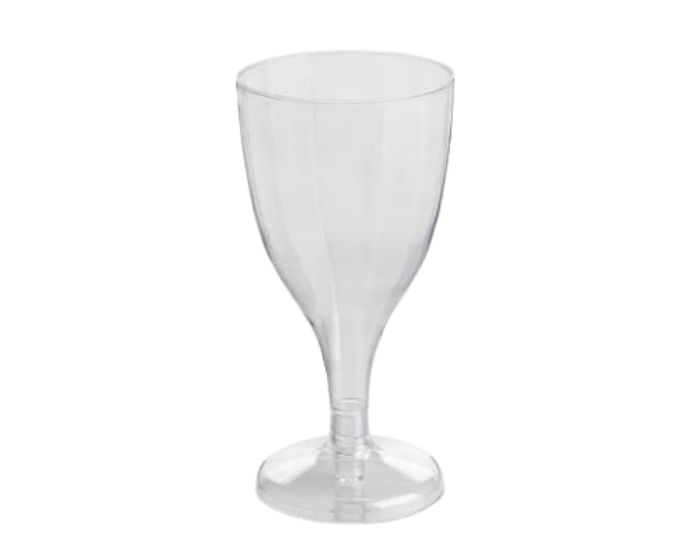 Plastic Wijnglazen (8st) afbeelding