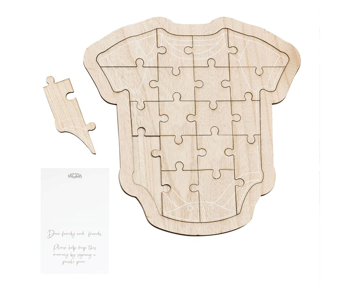 Gastenboek Romper Puzzel Botanical Baby Ginger Ray afbeelding