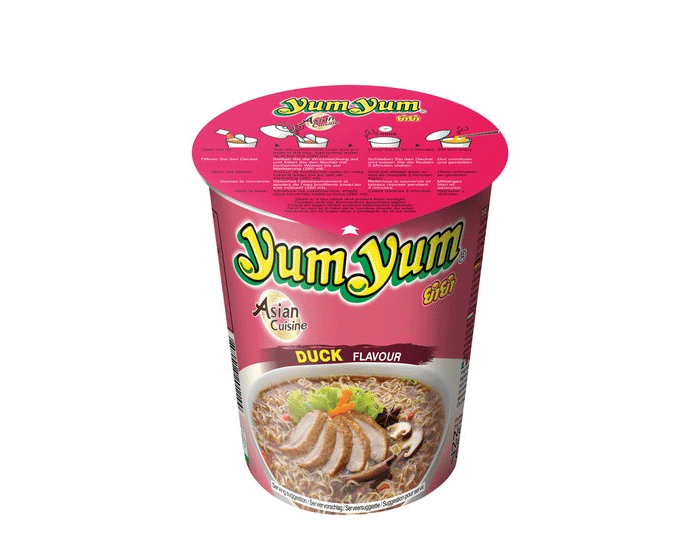 Cup Yum Yum Duck 70gr afbeelding