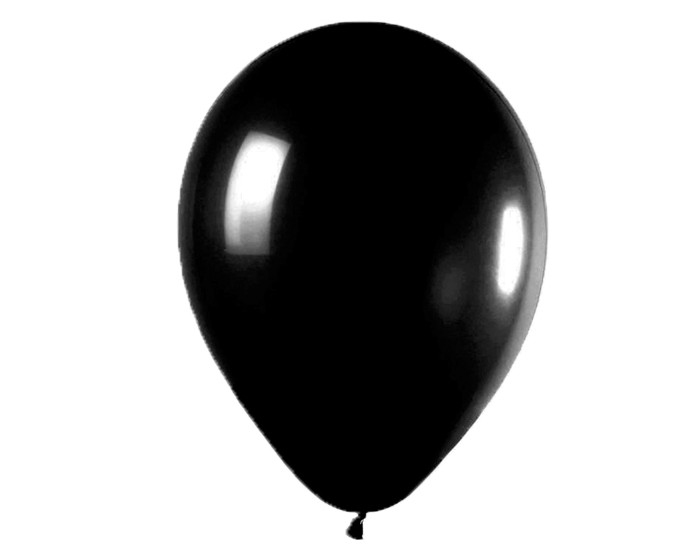 Ballonnen Zwart - 29cm - 50 stuks afbeelding