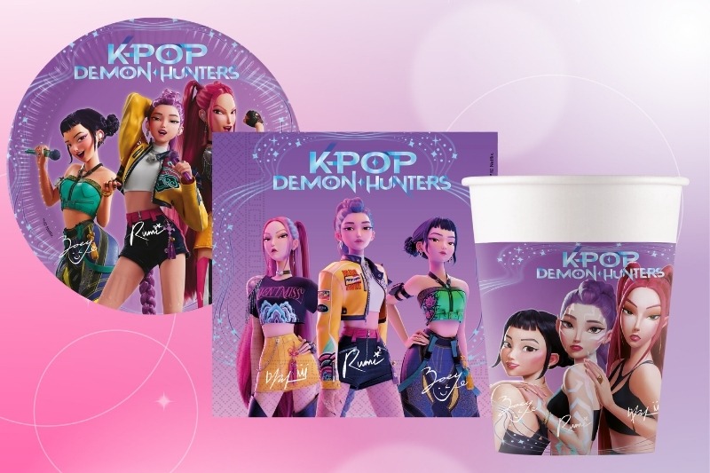 feest kinderfeestjes thema k pop demon hunters